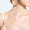 Suministro directo de fábrica Collar de anillo de plata S925 de Amazon Moda para mujer Cadena clavicular Cadena de plata Joker Joyería al por mayor