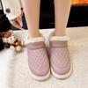 Nuevos Zapatos de Algodón Gruesos de Terciopelo para Invierno, Bolso con Tacón, Zapatillas para Mujer, Antideslizantes, a Prueba de Nieve, Ligeros, para Estudiantes, Hogar, Interiores