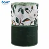 Cinta de Flor de Magnolia Blanca con Borde de Alambre de Hierro, Cinta de Lino Artificial, Moño, Corona, Empaque de Caja de Regalo, Cinta Decorativa