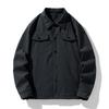 Nueva Chaqueta Casual de Negocios con Solapa para Hombre Primavera y Otoño Holgada y Versátil Cortavientos Chaqueta de Trabajo para Personas de Mediana Edad y Ancianos