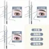 Lápiz de cejas ultra fino de doble punta: impermeable, a prueba de sudor, de larga duración, a prueba de manchas, fácil de aplicar, asequible y portátil