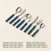 Cuchillo para filete de acero inoxidable 304 con mango de bambú, remachado de forma segura, adecuado para barbacoas caseras, antideslizante, fácil de agarrar y duradero