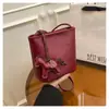 Bolsas de Nicho de Alta Gama Estilo Coreano para Mujer Nuevo Modelo 2026 Bolso Cubo Versátil Simple para Hombro Bolso Cruzado de Moda para el Trabajo