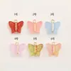 2026 Nuevo Colgante de Cristal de Mariposa Materiales Hechos a Mano DIY Pulsera Collar Pendientes Pasador Pulsera con Borla Materiales