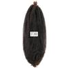 Xuchang Peruca Europeia Americana Africana Cabelo Crochê de Fibra Química Fofo Tranças Kinky Curly Lagarta de Arrancar à Mão