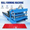 Equipamento Totalmente Automático Tipo 980 para Painéis de Teto, Painel de Telhado de Instalação Rápida, Azulejo de Teto Integrado para Salas Pré-fabricadas, Material Perfilado