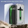 La película de vidrio templado para teléfono del mismo modelo de Amazon es adecuada para iPhone 16 Pro, a prueba de explosiones, ultra clara, aplicación instantánea, anti-miradas indiscretas