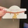 Pulsera Colgante de Caballo Chapada en Oro Real de 24 Quilates con Circonita Nueva Pulsera del Año Animal Chinoiserie Lujo Accesible Joyería de Alta Gama para Mujeres