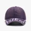 Gorra de Béisbol Ligera Versátil para Mujer de Primavera y Verano con Letras Inglesas, Estilo Masculino Visera Curva Transpirable Gorra de Protección Solar