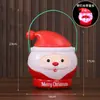 Linterna de Calabaza de Halloween Songyin Cubo de Calabaza Portátil para Niños Tarro de Dulces Juguete Luminoso para Actividad de Jardín de Infancia
