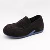 Mocasines de Nuevo Estilo 2025 para Mujer, Zapatos Tipo Beanie de Suela Blanda, Zapatos Retro de Ante Esmerilado de Una Pieza, Zapatos Casuales para Ropa de Trabajo para Mujer