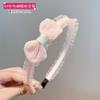 Diadema para el cabello de niña, Princesa, Accesorios para el cabello suelto, Lazo rosa bebé, Aro para el cabello a presión, Tarjeta para el cabello de niña, Tocado