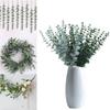 Amazon Simulación Transfronteriza Hoja de Eucalipto Individual Hoja de Eucalipto Floral Hoja de Eucalipto Boda Decoración del Hogar