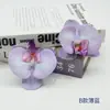 Filme Phalaenopsis Flor Pequena Alta Simulação Sentir Phalaenopsis Férias de Verão Processamento de Acessório de Cabeça DIY Chapéu de Formatura