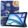 Para 2024 Capa Protetora para Tablet iPad Air 11 Capa Dura Dobrável Tripla Capa Protetora para Apple Air 11 Polegadas