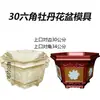 Molde para Vaso de Flores, Molde de Cimento para Vasos Hexagonais Caseiros, Modelo de Bandeja de Flores Extra Grande, Molde de Concreto, Bonsai Criativo