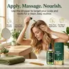 Aceite Activador de Cabello Transfronterizo Aceite para el Cuidado del Cabello de Romero para Hidratación Diaria y Suavizado del Cabello, No Pegajoso y Portátil