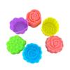 Moldes de Silicona con Forma de Flor Coloridos para Muffins, Pudín, Pastel de Cristal, Mochi, Pastel de Luna, Gelatina, Pastel de Camote - En Stock Transfronterizo