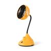 Mini ventilador USB pequeño para estudiantes, dormitorio, portátil, de escritorio, recargable, con portalápices, ventilador eléctrico