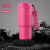 Caneca de Café Portátil com Alça, 6ª Geração, Canudo de Aço Inoxidável 304, Copo Térmico, Copo de Carro Portátil para Exterior Atacado