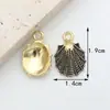 Fabricante de Acessórios para Joias Estilo Concha, Atacado de Joias Artesanais DIY de Liga, Acessórios para Joias DIY com Gotejamento de Óleo Transfronteiriços