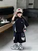 0753 Traje Deportivo para Niños Bebé Verano Delgado Bloque de Color Ropa Ropa de Verano de Secado Rápido de Manga Corta para Niños 2026 Nuevo Estilo