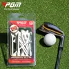 Pgm Golfe Tee10 graus Inclinado Espigões de Bola, Setas de Mira, Tee de Madeira 83mm, 20 Peças/Caixa