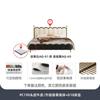 Tongyuite Lujo Accesible Estilo Retro Francés Crema Dormitorio Principal Onda Nueva Clase Ambiente Cama Doble Cama de Cuero