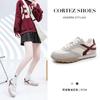 Tênis Brancos Novo Estilo 2026, Sapatos de Couro Genuíno com Solado Macio, Tênis para o Dia a Dia com Bloqueio de Cores, Sapatos Casuais Versáteis Femininos, Atacado