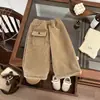 Suéter de Otoño e Invierno para Bebé 2026 Nuevo Elegante Moda para Niño Pequeño Cardigan Tejido Grueso Abrigo para Bebé