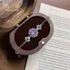 Nuevo Pulsera de Calabaza de la Fortuna de Jade de Espuma de Agua Natural Incrustado Estilo Chino para Mujer, Temática de Gato, Nicho, Versátil, Lujo Ligero, Joyería de Alta Gama