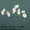 Ventas Directas de Fabricantes de Comercio Exterior: Flores Artificiales Blancas, Flores Falsas Estilo Bosque, Materiales Florales para Bodas, Flores para Decoración de Salón de Bodas