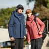 Chaqueta Explosiva de Algodón Plumón para Hombre y Mujer, Chaqueta de Dos Piezas, Abrigo de Invierno para Exterior, Montañismo Desmontable Tres en Uno