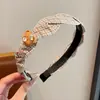 Faixa de cabelo xadrez infantil, novo modelo 2026 para bebês, presilha de cabelo com alta pressão na coroa para meninas, faixa de cabelo antiderrapante, que não aperta