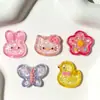 Pegatina KT de Purpurina Fina de Dibujos Animados Funda para Teléfono Accesorios para el Cabello DIY Accesorios de Pegamento de Crema Venta al por Mayor Pegatina para Vaso de Agua Hebilla de Zapato Pendientes Purpurina
