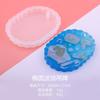 Molde de Silicona para Tarjeta Etiqueta de Onda Goo de Venta Caliente Gota de Cristal Pegamento DIY Redondo en Forma de Corazón Ovalado Agujero Etiqueta Colgante