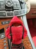 Cubierta de Agarre de Palanca de Cambios de Coche Perilla de Decoración de Manija Sudadera Cubierta de Freno de Mano Cubierta de Sudadera para Palanca de Cambios