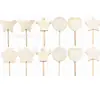 Punto Madera Hada Mariposa Varita Mágica DIY Flor Estrella de Cinco Puntas Pintura Graffiti Fiesta de Rol Accesorios