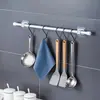 Gancho para Barra de Cortina, Soporte para Barra de Cortina, Clip de Soporte de Pared, Barra Telescópica para Cortina de Puerta, Gancho Adhesivo, Montaje en Pared, No Requiere Taladrar