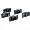 Tomada de energia AC 2 pinos 2 pinos 8 palavras Tomada AC Refrigerador de carro DB-F sagline Tipo D Assento padrão US 2.5A250V