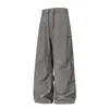 Han Lu Pantalones de Trabajo Casuales con Múltiples Bolsillos y Cremallera Estructurados para Hombre Otoño Funcionales para Deportes al Aire Libre Holgados Pantalones de Traje de Esquí