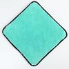 Pelo verde toalla extraña coche lavado limpiaparabrisas súper absorbente LOGO fabricación fibra absorbente limpio