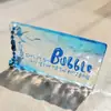 Llavero de acrílico con ondas de agua, hecho a medida con resina según tu diseño, el fabricante ofrece prototipado rápido, materiales personalizados de anime y celebridades