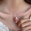 Collar de Perlas Cuadradas con Tirón de Marca para Mujer Verano 2024 Nuevo Explosivo Nicho de Lujo Ligero Elegante Cadena para Clavícula Cadena de Collar de Alta Gama