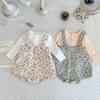 Roupa Harém de Estilo Primavera e Outono para Bebês Meninas, Macacão de Outono, Macacão, Conjuntos de Macacão, Calças da Moda Infantil