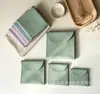 Diretamente do fabricante, bolsa de armazenamento multifuncional, bolsa de joias de couro magnética portátil estilo ins, simples, portátil e elegante