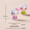 Mini-Paisaje Adornos Pequeños Creativos, Lindos Accesorios de Resina de Gato Kt, Adorables Decoraciones Colgantes, Accesorios para Joyería DIY