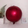 Globos de Papel de Aluminio Seleccionados Cuidadosamente, Globos Redondos 4D, Decoración para Bodas y Fiestas de Cumpleaños, Venta al por Mayor de Globos de Papel de Aluminio