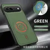 Compatível com Google Pixel 11Pro XL, capa de telefone magnética em tecido tecnológico, capa protetora com textura de couro 6/7/8/9/10