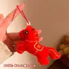 Año del Caballo Regalos Pequeños de Año Nuevo para Actividades Peluche Decoraciones Festivas de Año Nuevo Colgante de Pony Muñeco Colgante de Bolsa